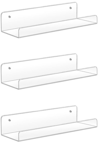 Acrylic shelves pack inch - shelves,3,